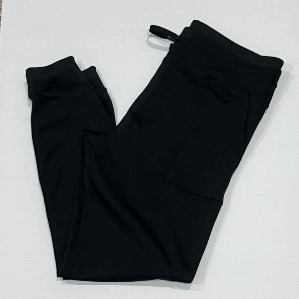Earth Republic Womens Black Drawstring Jogger Pants Activewear Size L